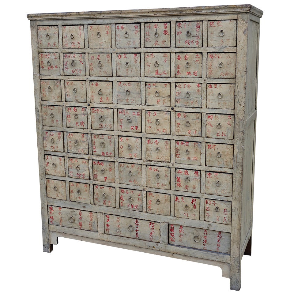 Chinese Medicine Cabinet