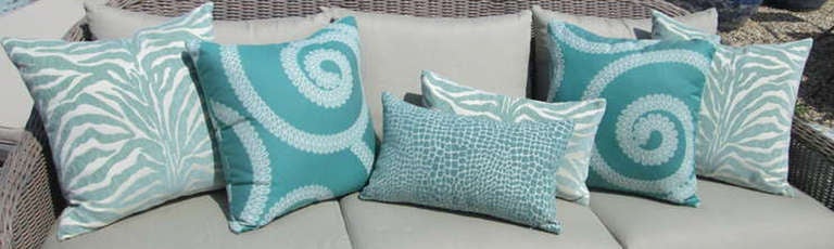 American Decorative Outdoor Pillows For Sale