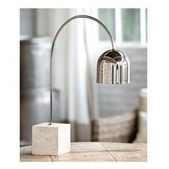 Travertine Base Desk Lamp