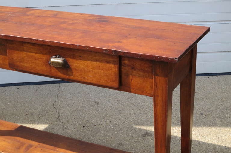 20th Century French Pine Server For Sale