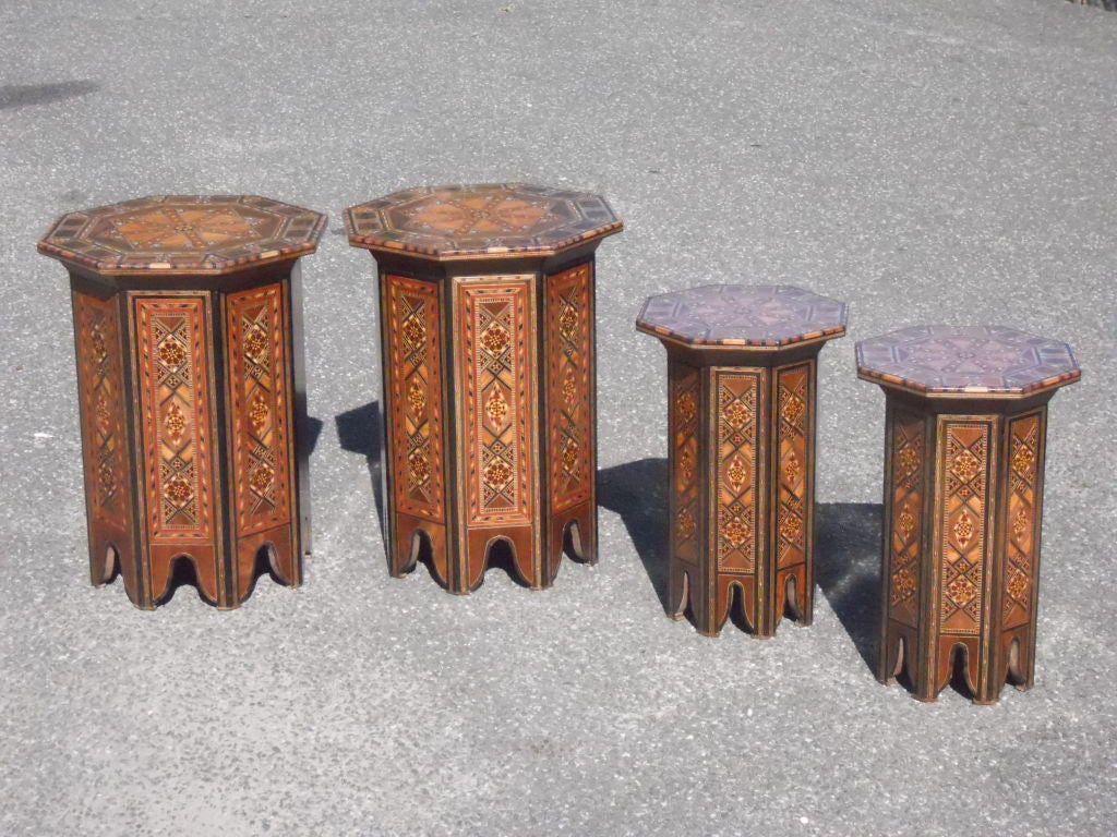 Moroccan Style Side Tables at 1stDibs