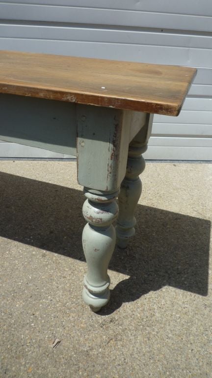 English Console Table In Good Condition For Sale In Bridgehampton, NY