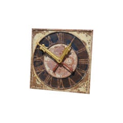 French 19th C Clock Face