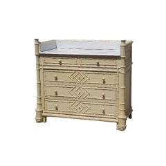 Faux Bamboo Chest of drawers
