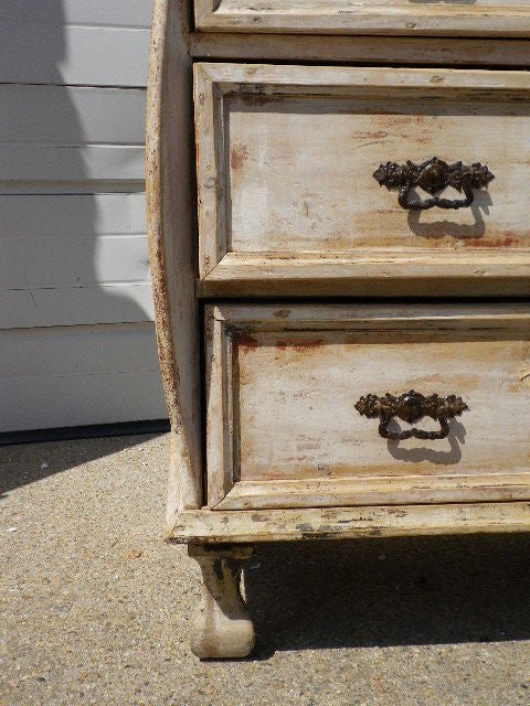 Early 19th C Swedish Cupboard on Chest In Good Condition For Sale In Bridgehampton, NY