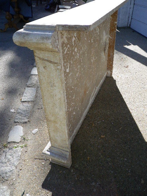 Plaster Wall Decoration In Good Condition For Sale In Bridgehampton, NY