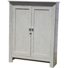 Narrow painted Cupboard