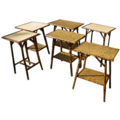 Variety of Bamboo Occasional tables