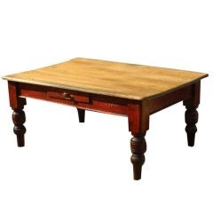Antique English Pine Coffee Table
