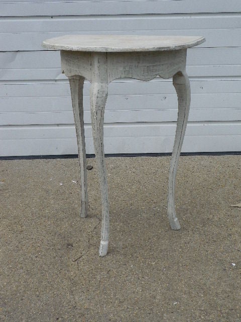 French Single Demi Lune table For Sale