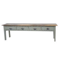 Long English Pine Sideboard