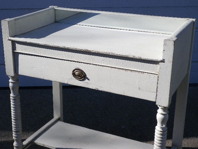 English Dressing Table or Wash Stand