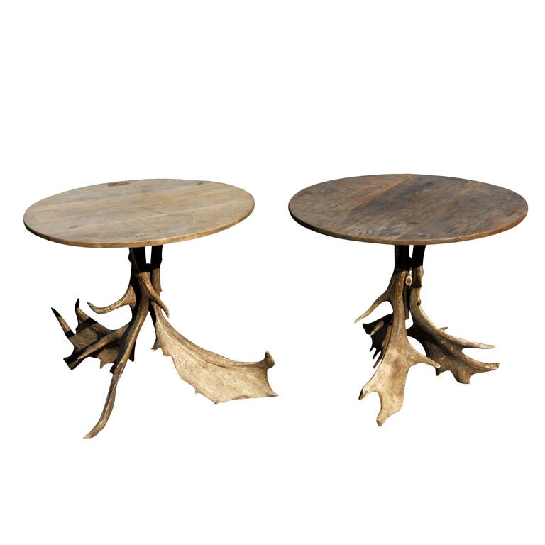 Horn Side Tables
