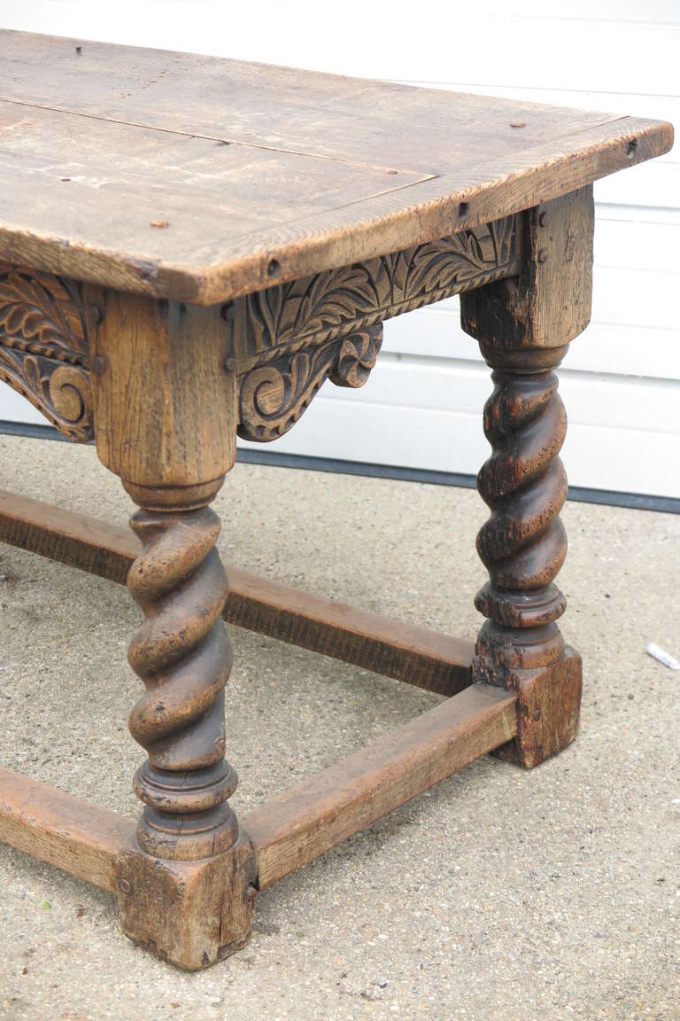 English 18th C Welsh Serving Table For Sale