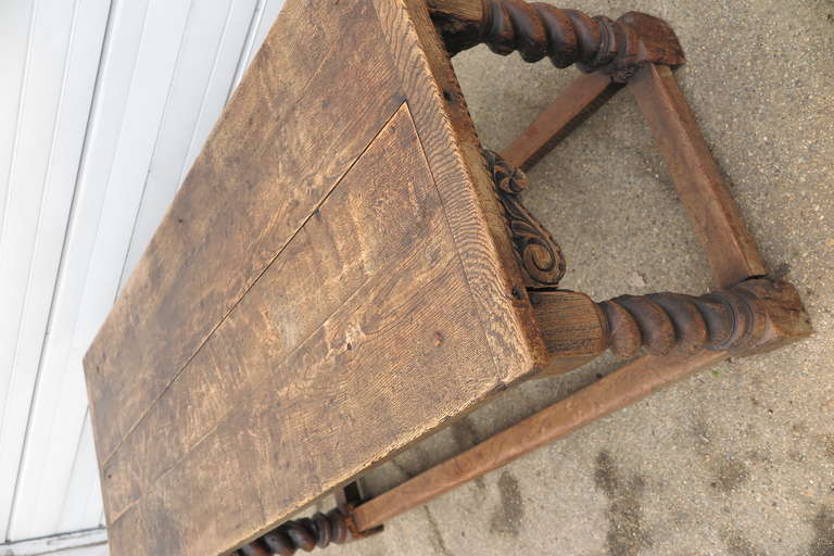 Elizabethan 18th C Welsh Serving Table For Sale