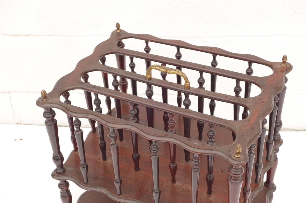 Magazine Rack on Casters