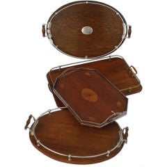 English Victorian Tea Trays