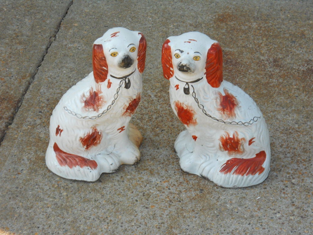 20th Century Victorian Staffordshire Dogs For Sale