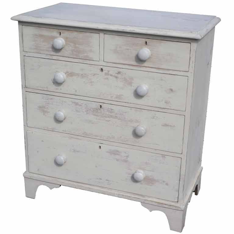 English Pine Chest of Drawers For Sale
