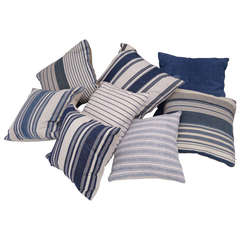 French Ticking Pillows