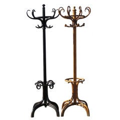 Antique English Bentwood Hat Stands