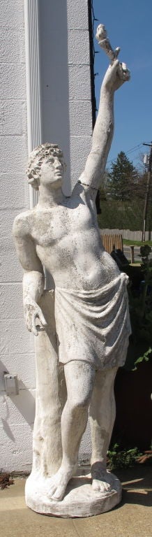 English Prometheus Statue For Sale