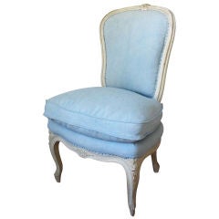 19th C Upholstered Chair