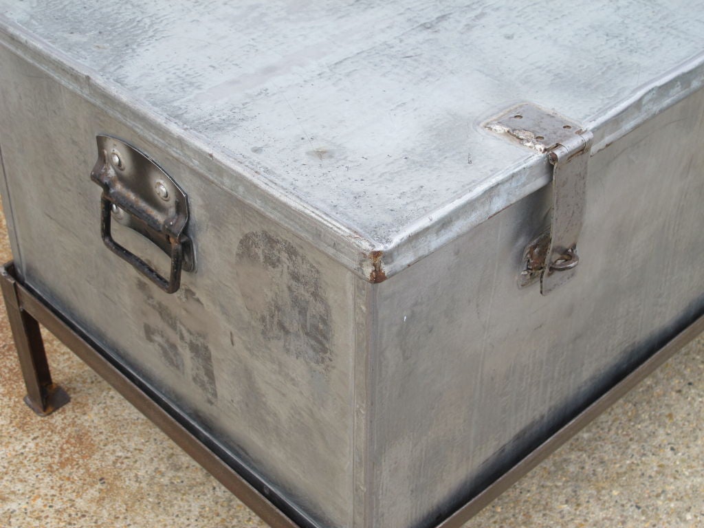 Metal Box on Stand