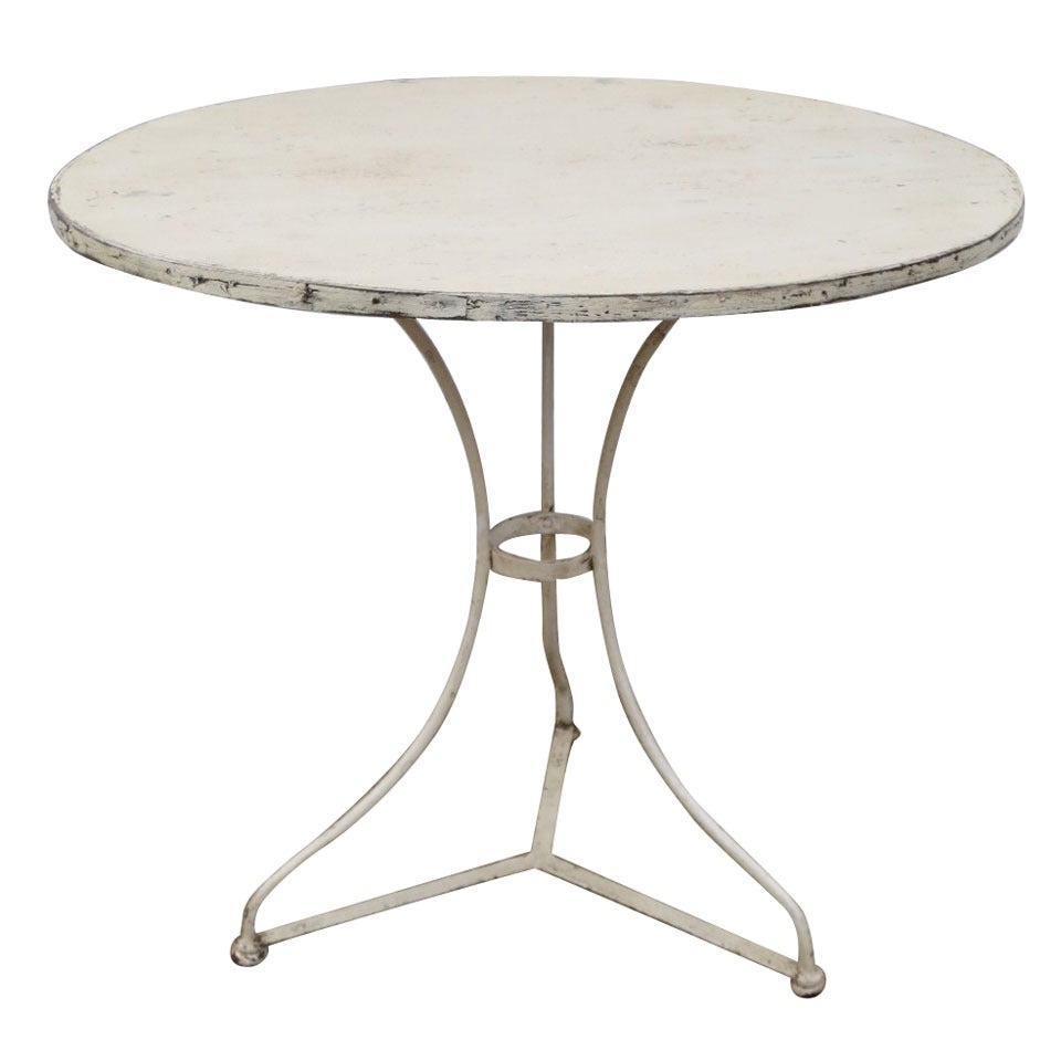 French Bistro Table For Sale