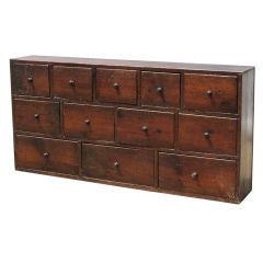 English Apothecary Drawers