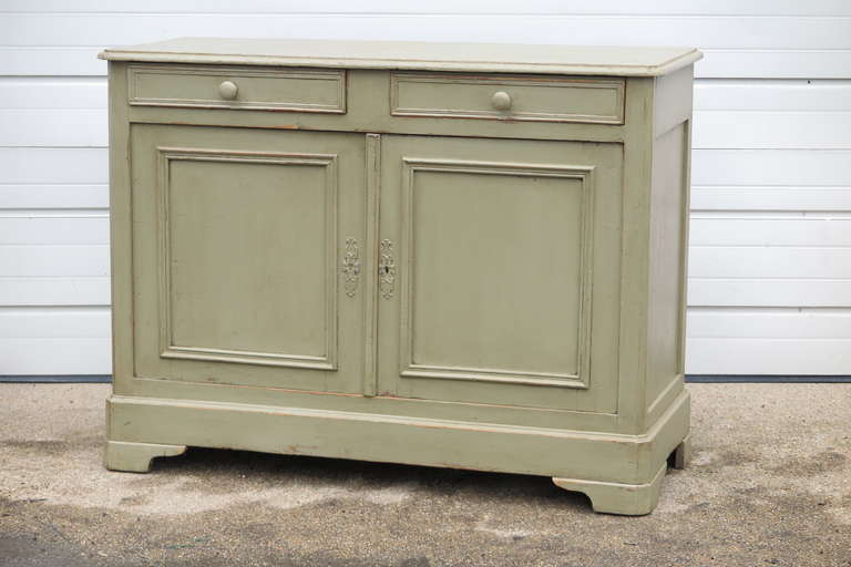 French circa 1920s repainted sideboard.