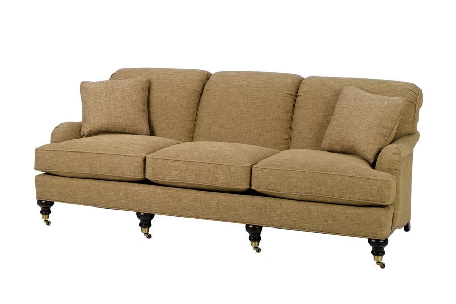 Custom Upholstered Bridgewater Sofa For Sale