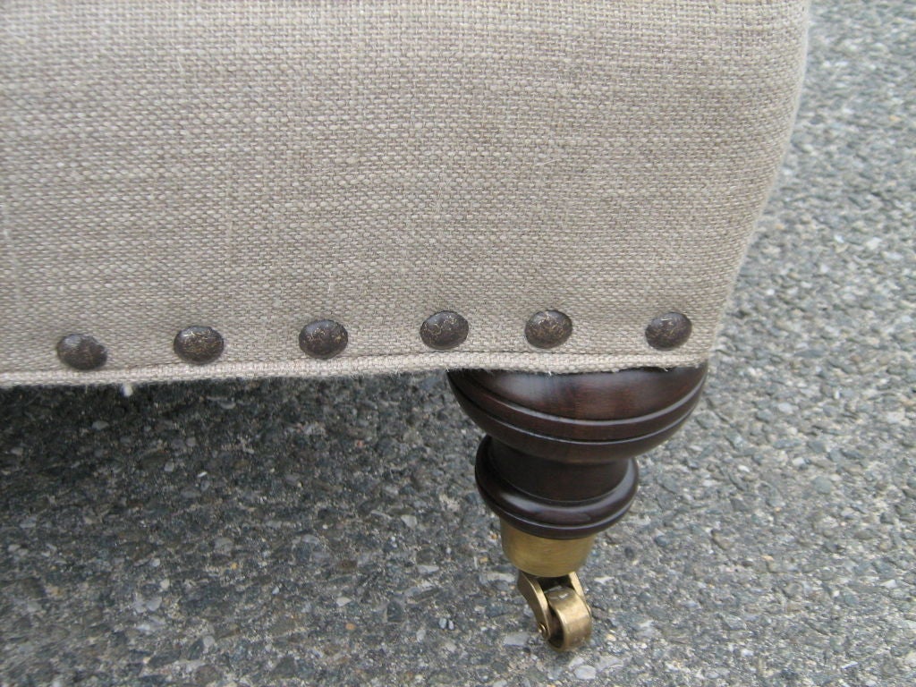Contemporary Custom Upholstered Bridgewater Sofa For Sale