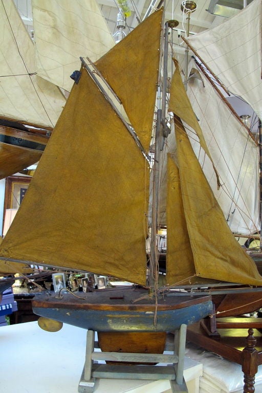 English Victorian Pond Yachts For Sale 1