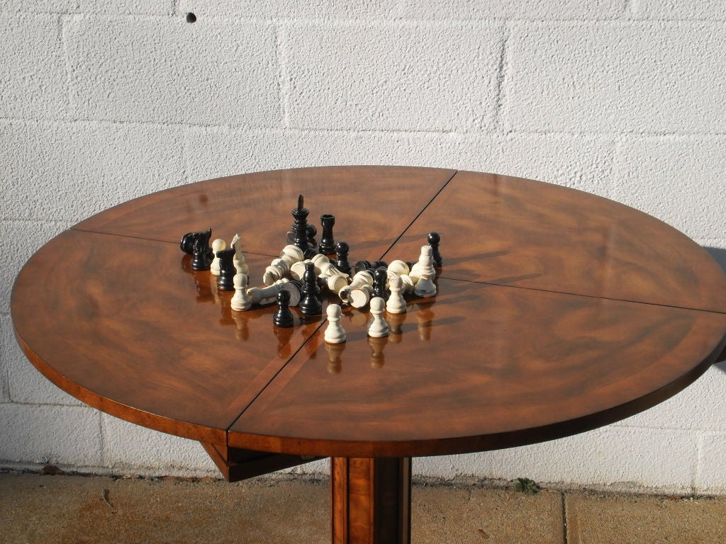 Folding Game Table For Sale at 1stDibs