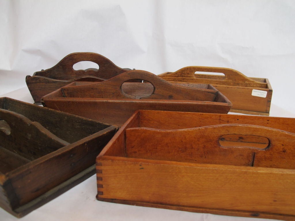 English Cutlery Boxes For Sale 1
