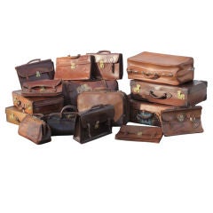 Vintage English Leather Bags & Briefcases