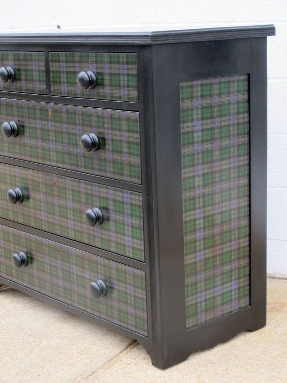 20th Century Tartan Chest of Drawers