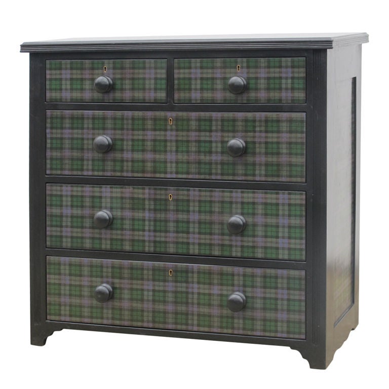 Tartan Chest of Drawers