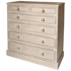Repainted English Chest of Drawers 11