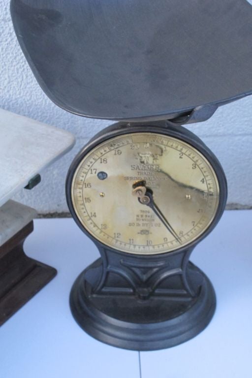 Victorian  scales In Good Condition For Sale In Bridgehampton, NY