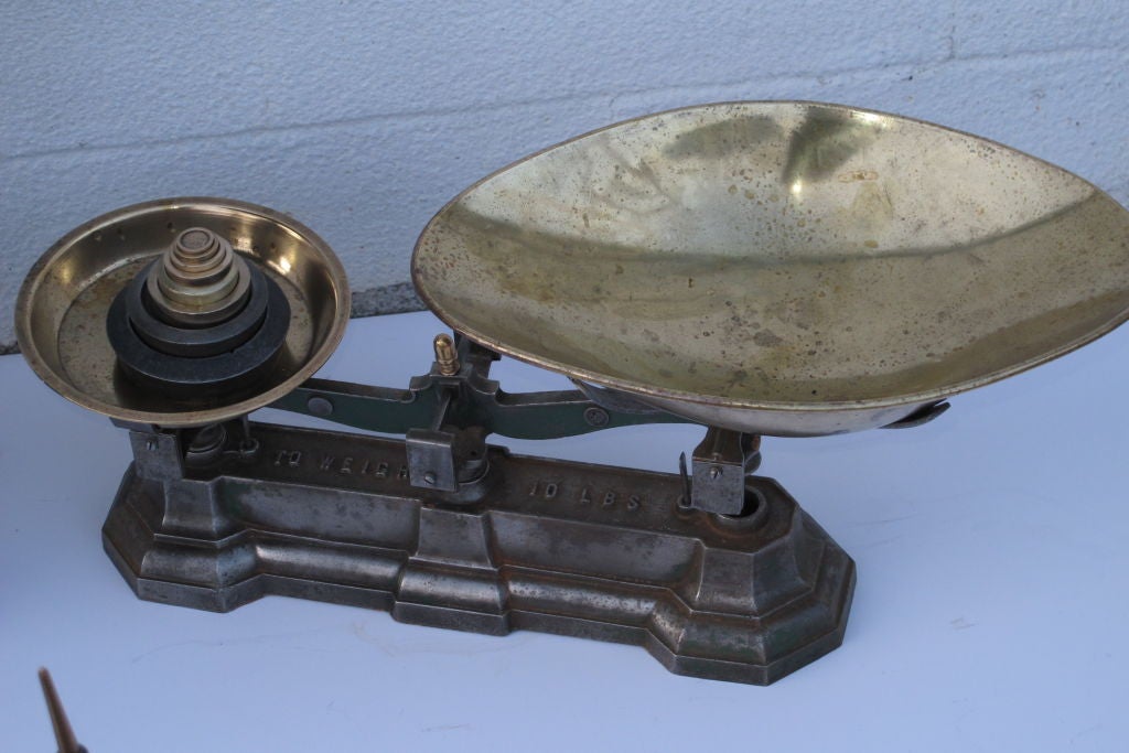 Brass Victorian  scales For Sale
