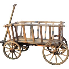 Antique Dutch Hand Cart