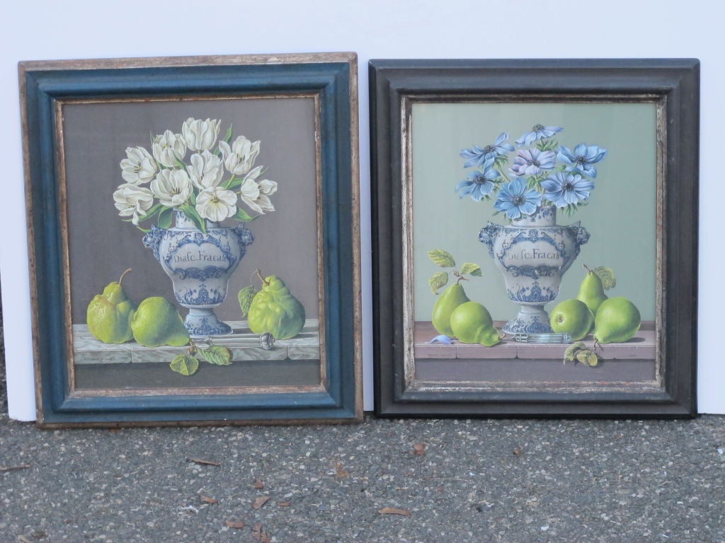 Pair Still Life Paintings
