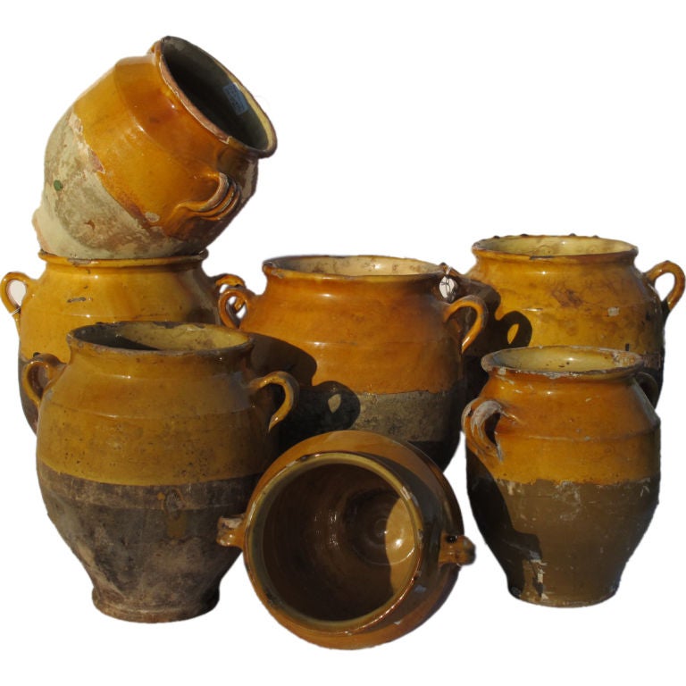 French Confit Pots For Sale