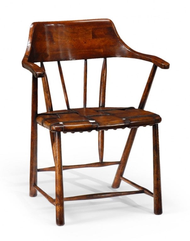 Leather bed Armchair For Sale at 1stdibs