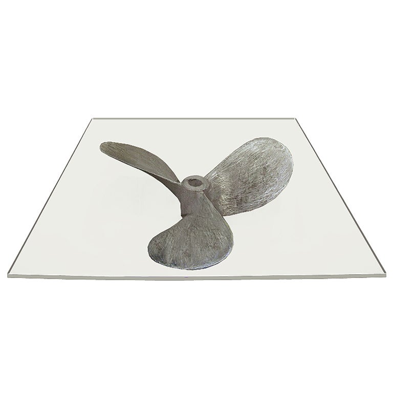 Ship Propeller Coffee Table For Sale