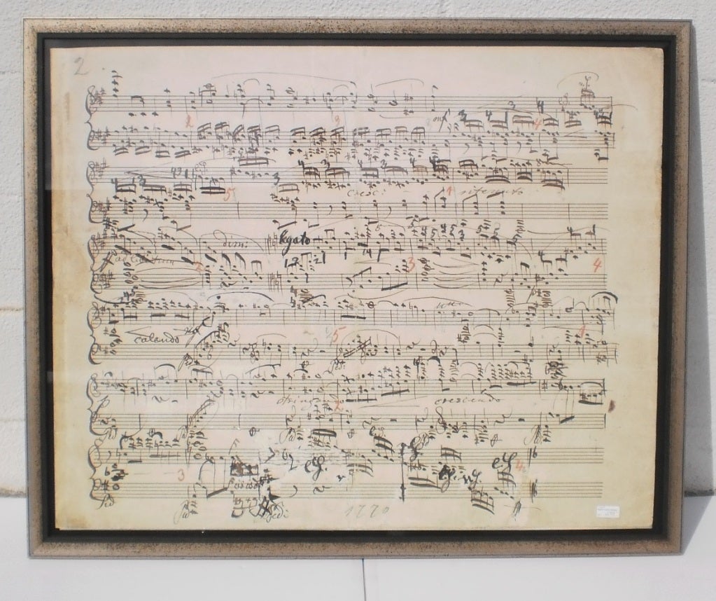 Mozart's Cadenzas of D Minor For Sale at 1stDibs