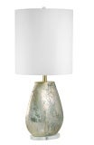 Gold Mercury Glass Table Lamp