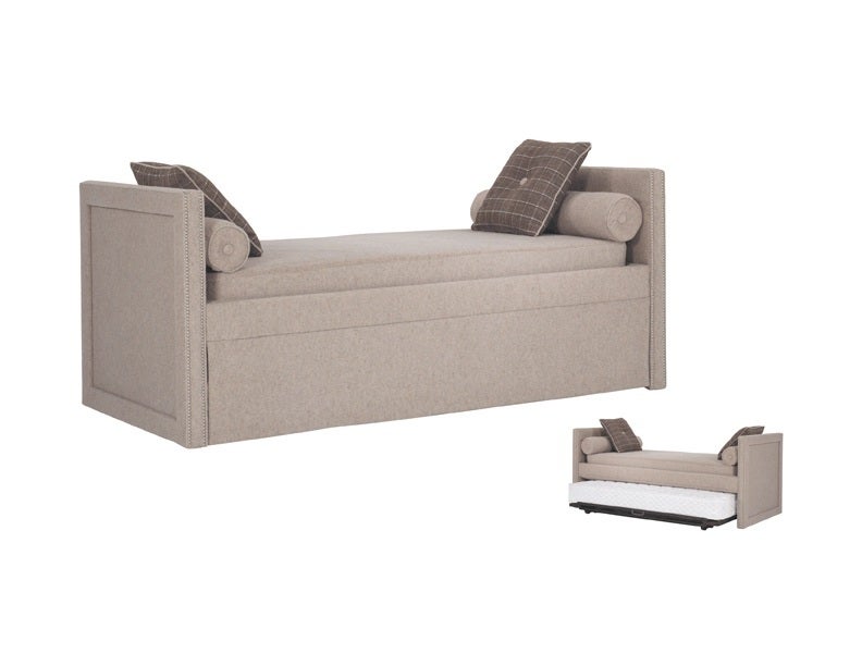 Custom Upholstered Day Bed For Sale at 1stdibs